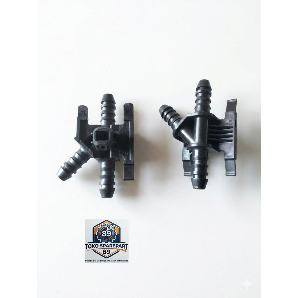 Plastik pipa Sambungan selang bensin cabang 3 -  8mm Original