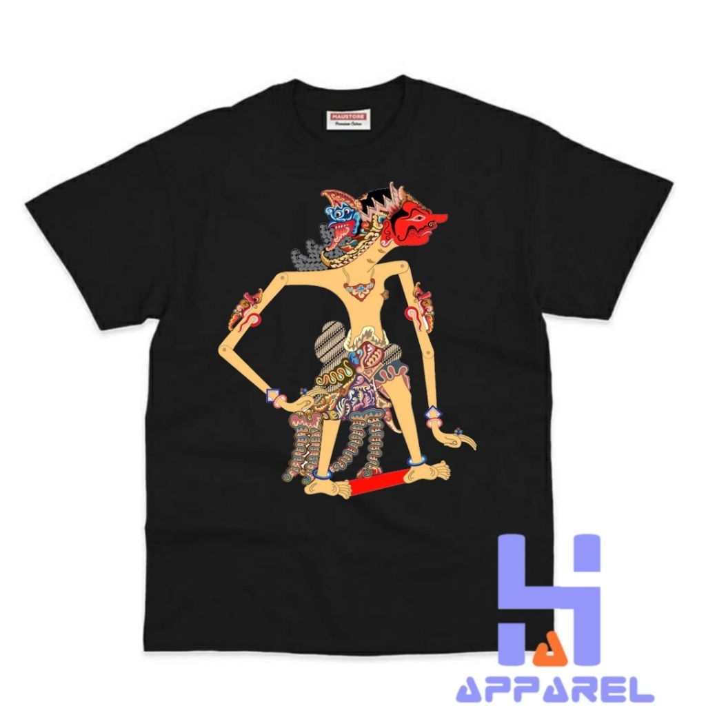BAJU ANAK KAOS ANAK KARAKTER WAYANG CITRAKSI