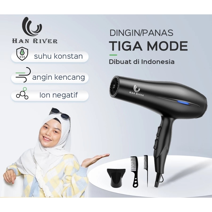 Han River HRHD01BK Pengering Rambut