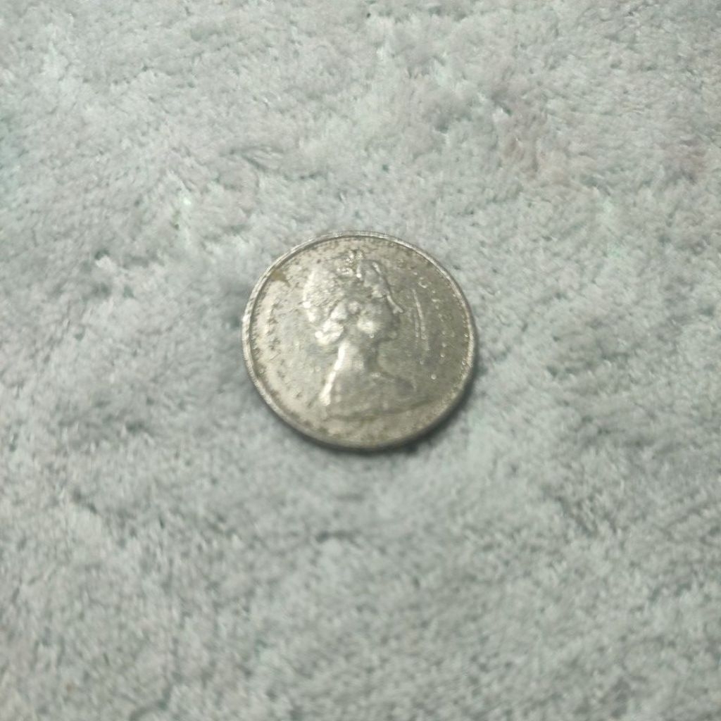 Koin kuno 25 Cent canada 1974