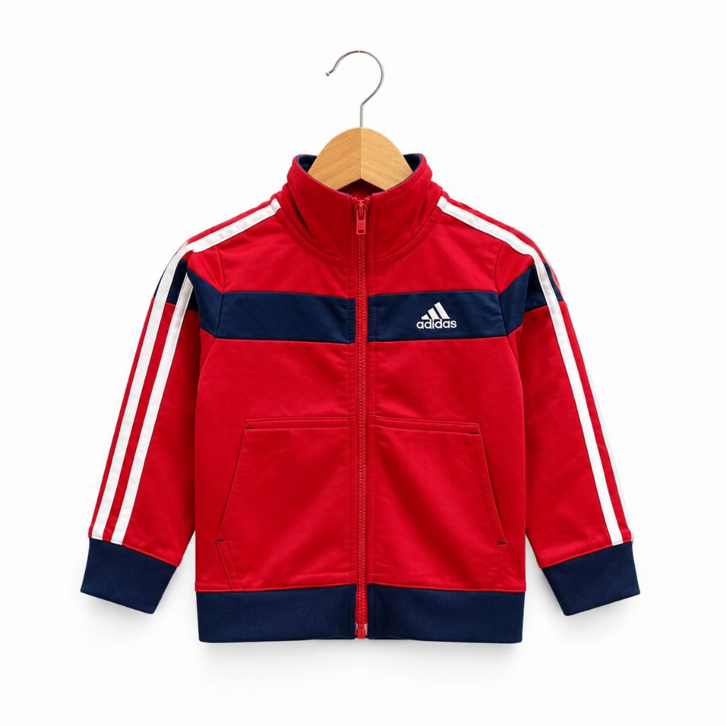Jaket Adidas Tracktop ADIDAS FULL ZIPPER Jaket Adidas Tracktop 3-4 Tahun Tracktop Adidas 3 Stripes A