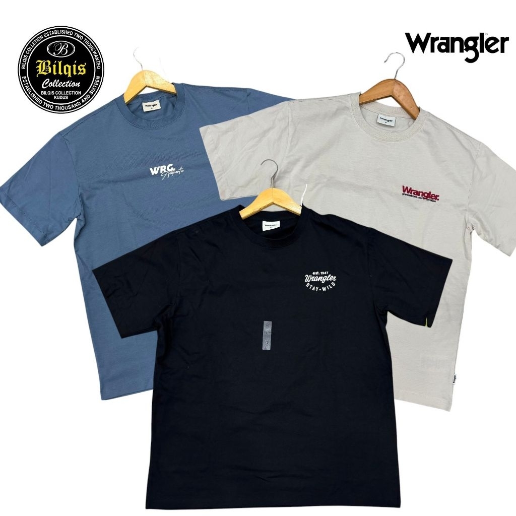 kaos wrangler pria original