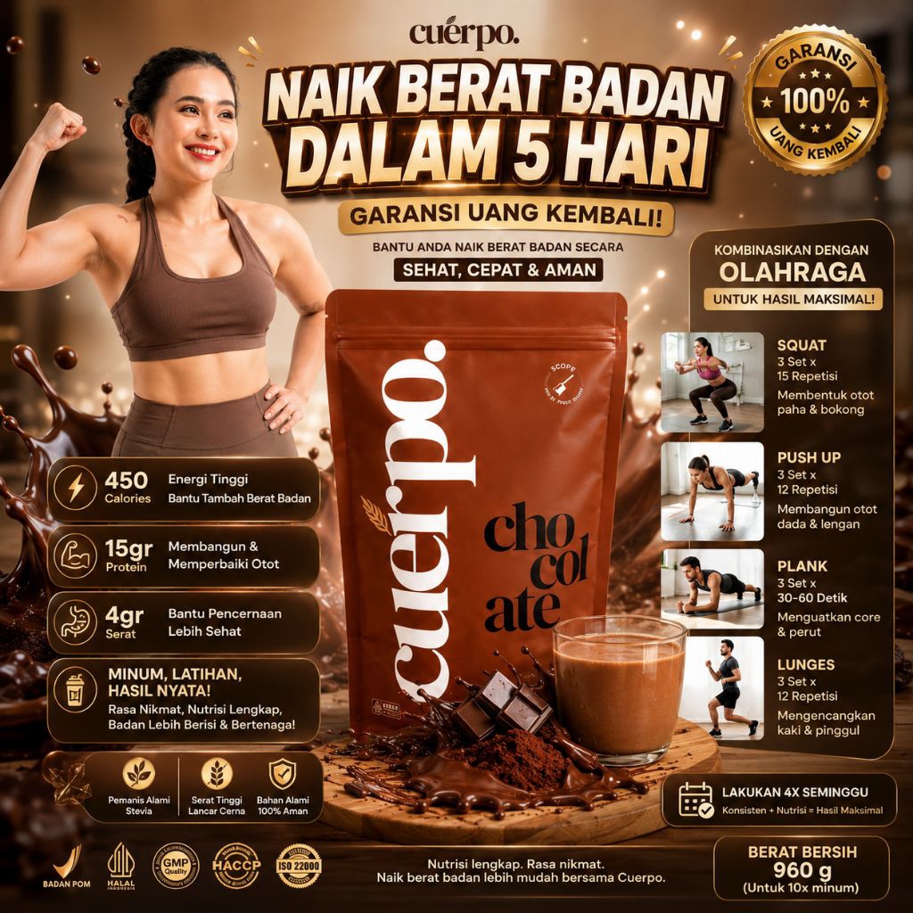 susu naikkan BB tinggi kalori dan protein