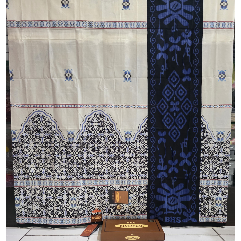 Sarung BHS Excellent SBA Batik Bronze Premium Mercerized ATBM Limited (Bisa COD)