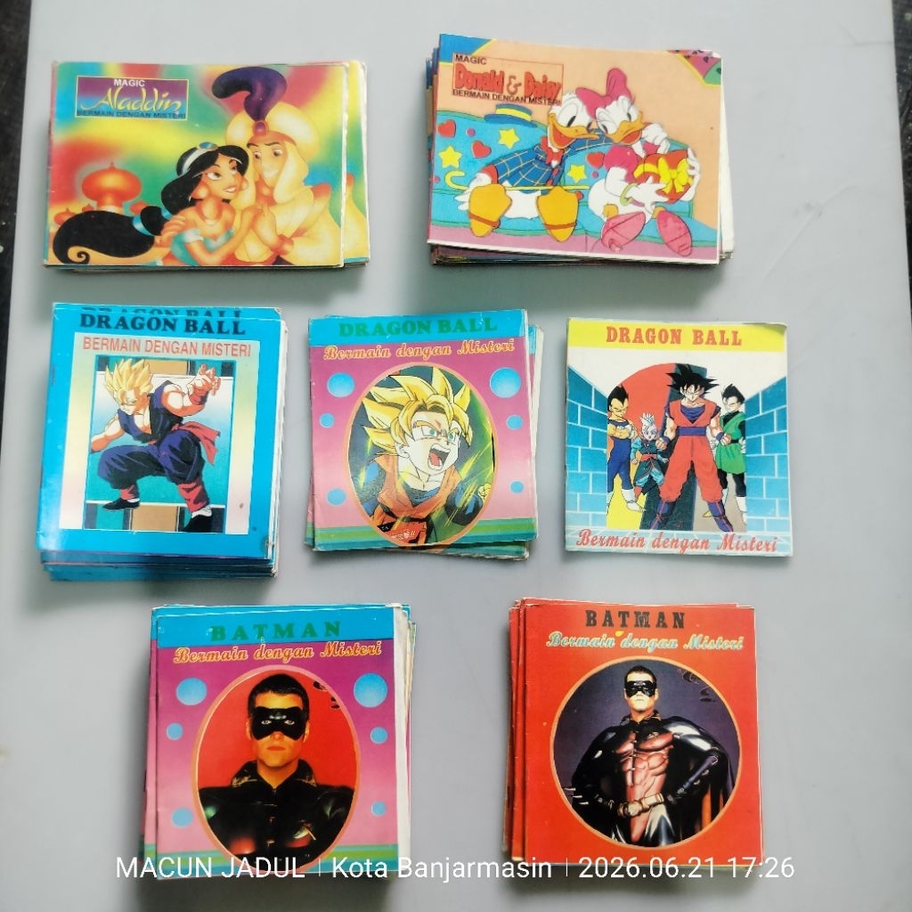 BUKU MAGIC BERMAIN DENGAN MISTERI ERA 90AN, MAINAN JADUL ERA90AN, MAINAN JADULAN, MAINAN NOSTALGIA 9