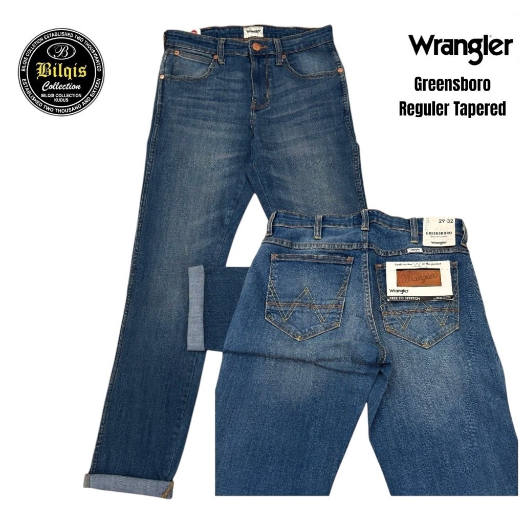 Celana Panjang Wrangler Original GREENSBORO REGULER TAPERED