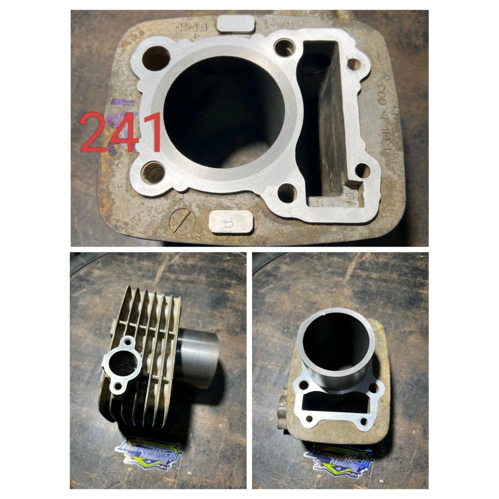 blok KLX FMP bore up liner 72 bisa untuk piston 62 63 64 65 66 67 68