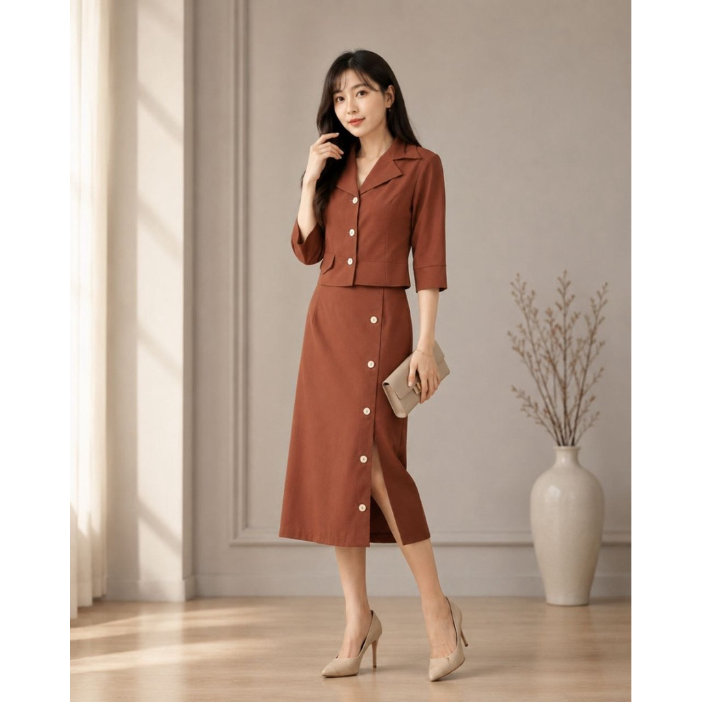 SETELAN WANITA KATUN IMPORT MOSCATO 183236