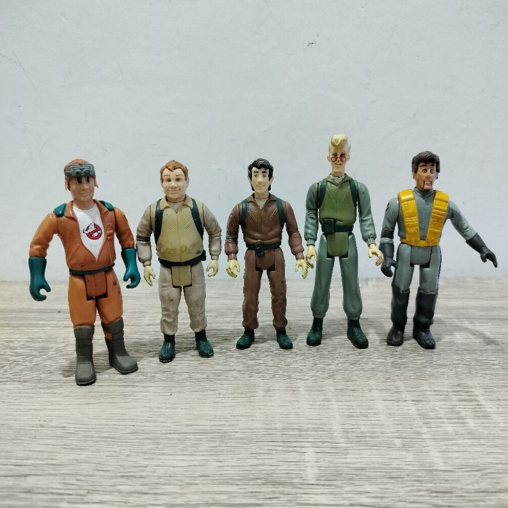 action figure vintage ghostbusters set of 5