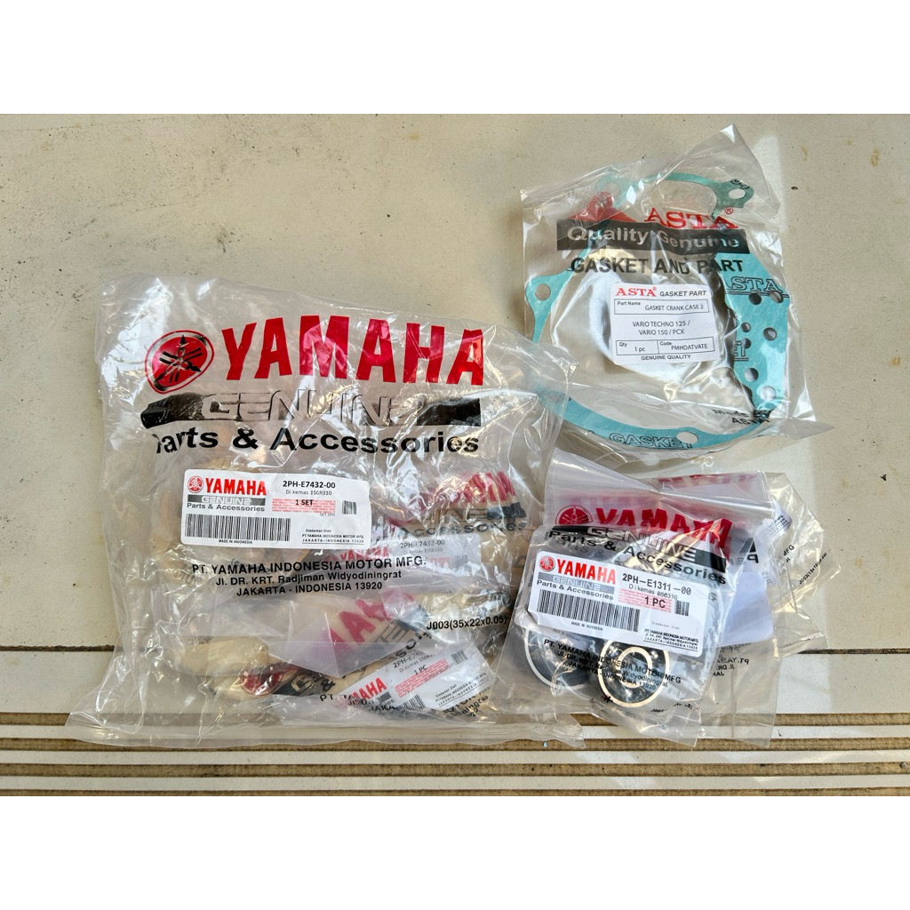 Gigi rasio ratio gigi gardan fullset Yamaha Mio M3 Mio Z Mio Soul GT 125 2PH original