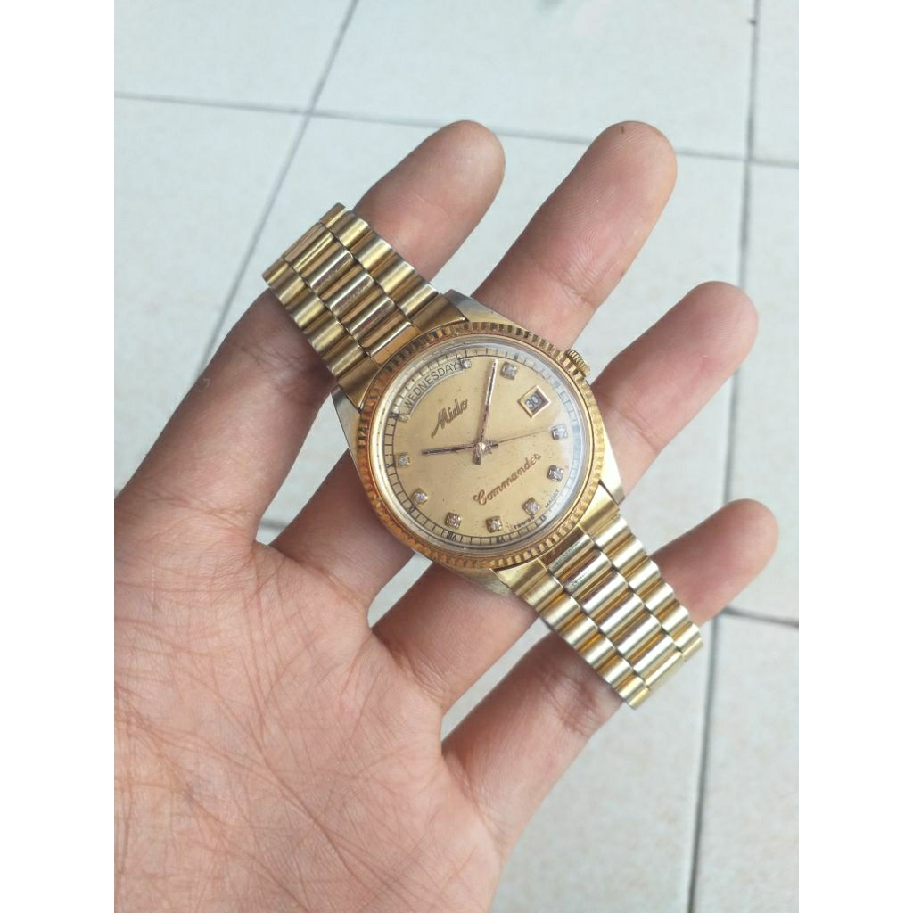 Mido President Automatic Jadul Lawas Antik