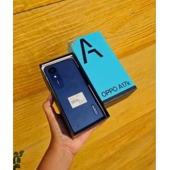 Oppo A17k 3/64GB Bekas, Garansi Resmi