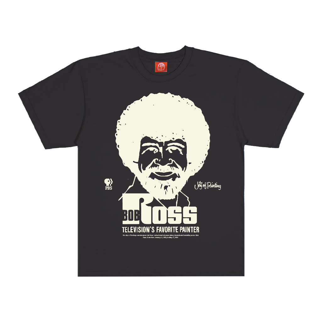Pass The Peas Tshirt Bob Ross