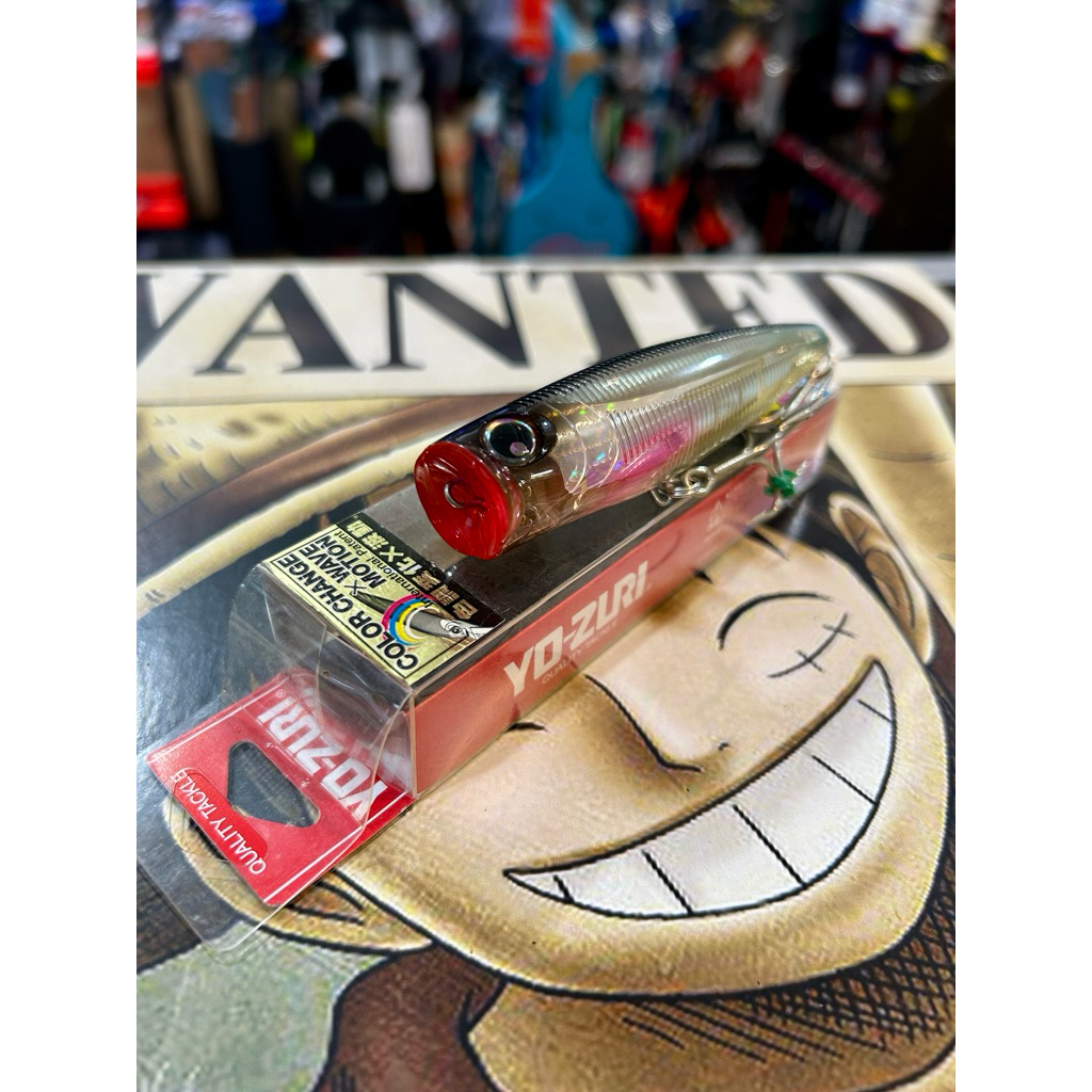 Umpan popper yo-zuri shasimi 3D (rare item) 90mm 24gr
