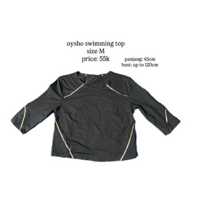 oysho swimming top || preloved