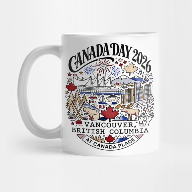 Canada Day In Vancouver British Columbia - Vancouver Tea Mug