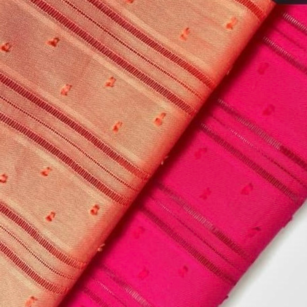 kain katun dobby rubia salur - kain katun silk salur