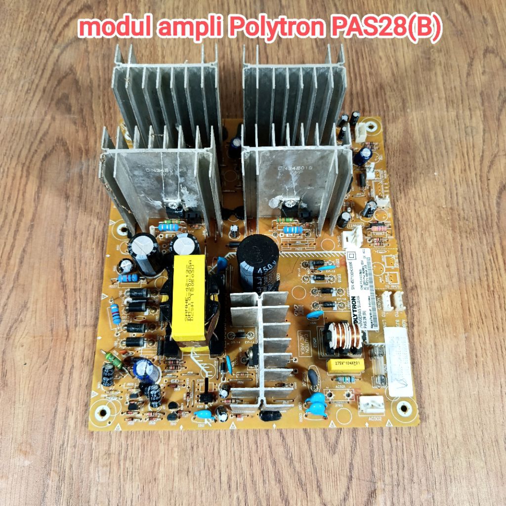 modul Kit ampli polytron PAS28 ori Stereo bekas normal copotan