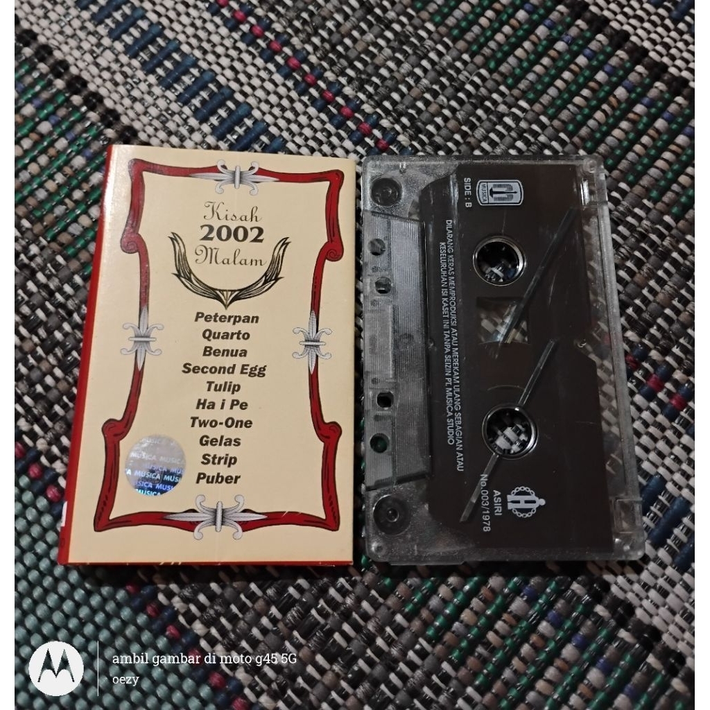 Kaset pita Kompilasi Kisah 2002 Malam - Peterpan dll