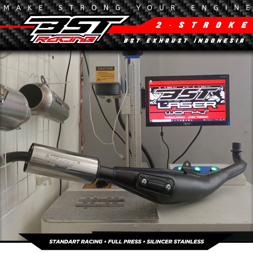Knalpot BST Fizr Std Racing