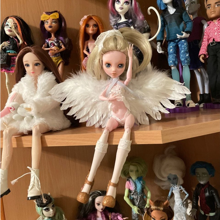 [ JEE - WA ] Fairy Wing Sayap Bulu Malaikat Sayap Angel Fairy Peri Untuk Boneka Sayap Merpati Burung