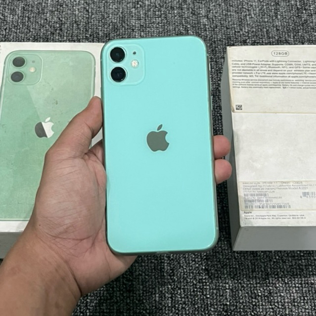 Iphone 11 128gb inter all oprator fullset second