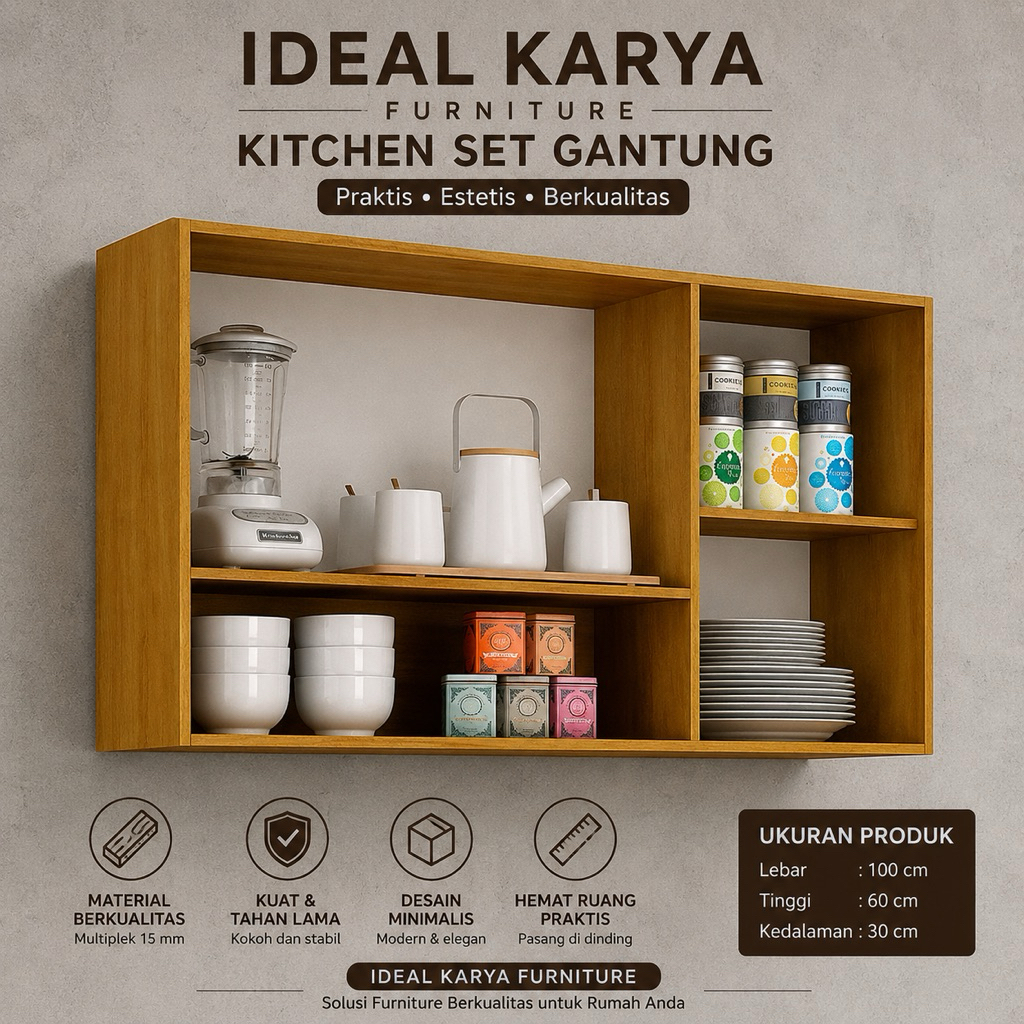 Kitchen Set Gantung Minimalis