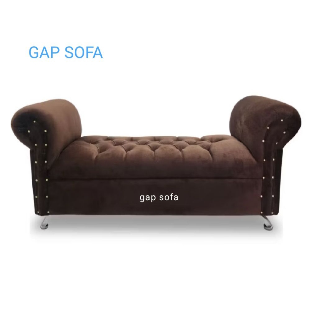 Sofa Bench Minimalis Tangan / Sofa Santai / Sofa Bench Ottoman / Sofa Minimalis