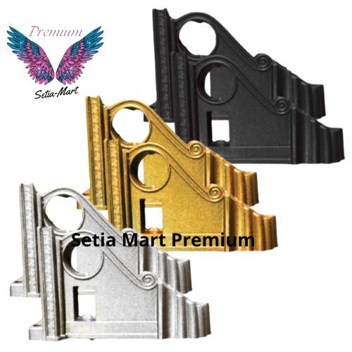 1 Pc Bracket Breket batang gorden model eropa