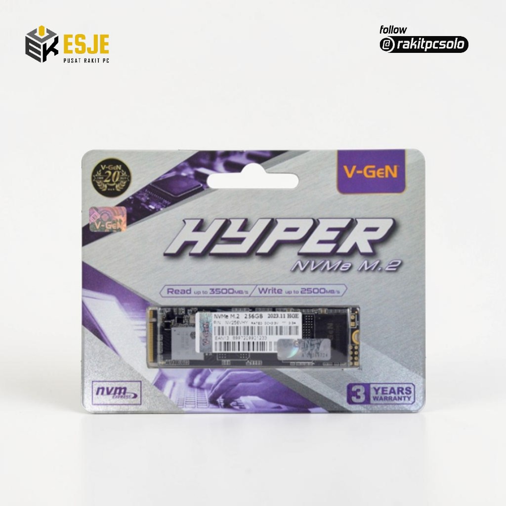 Vgen Hyper NVMe 256gb