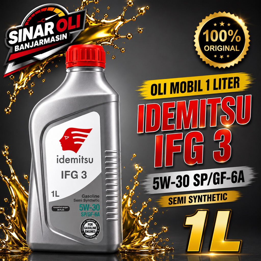 Oli Mesin Idemitsu IFG 3 5W-30 (1L)