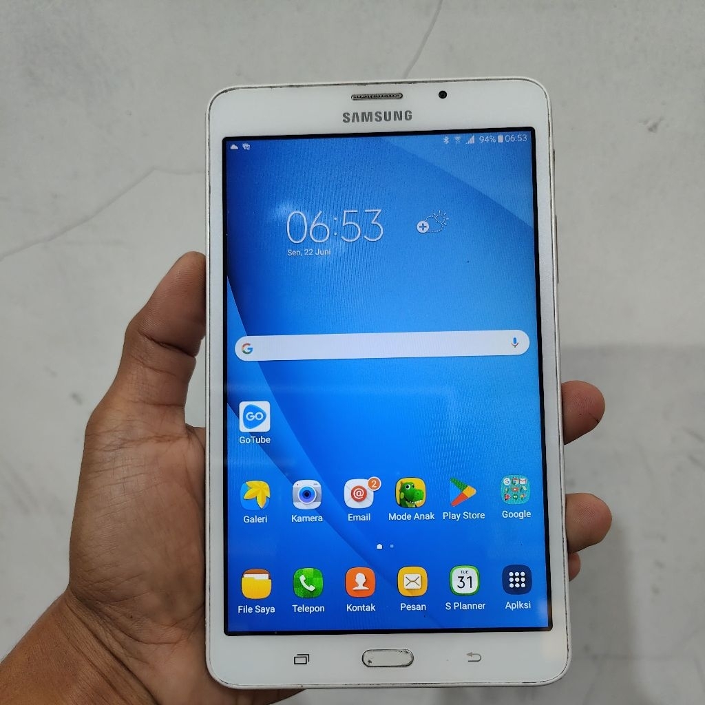 Samsung tab A7 2016 SM-T285 hidup normal bekas
