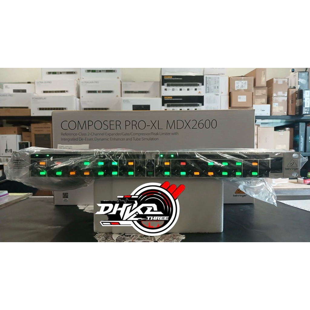 BEHRINGER COMPRES MDX2600 ORIGINAL / Compres Behringer Mdx2600 Compres 2 Channel Original / Compres 