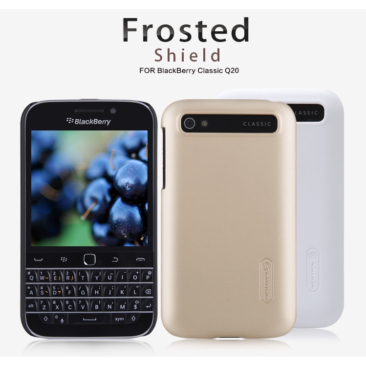 Case Blackberry Classic Q20 NILLKIN Frosted Shield Casing