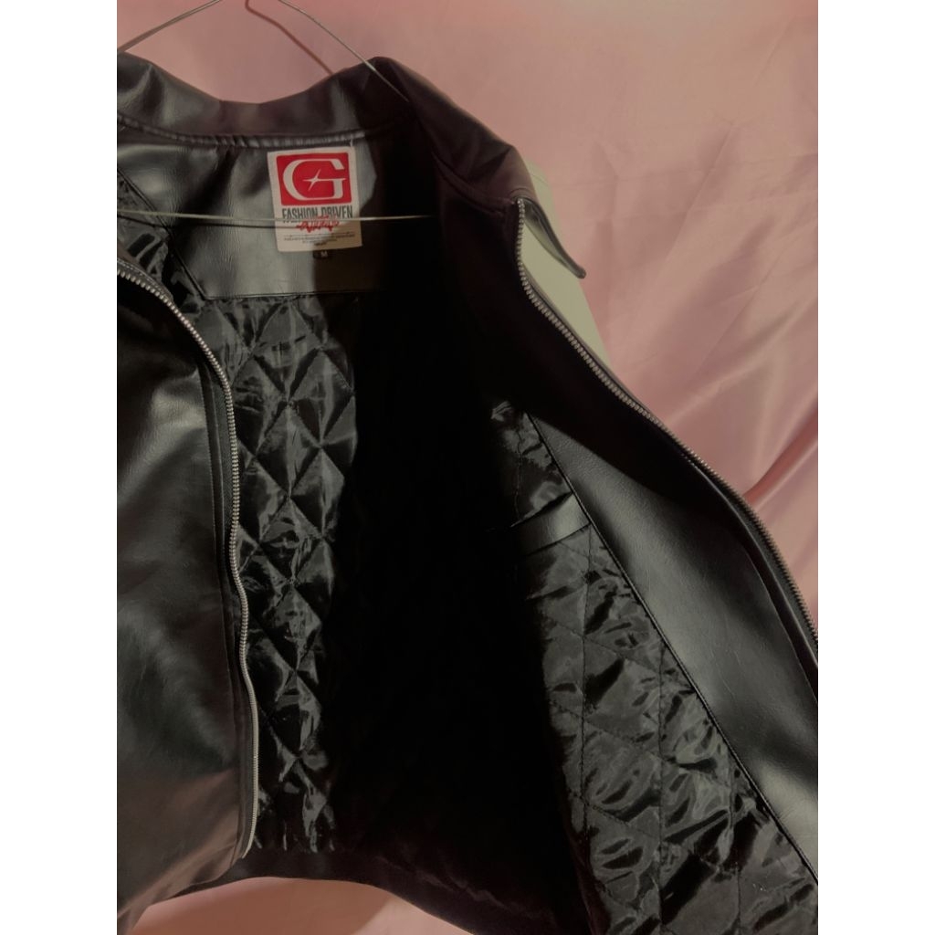 PRELOVED JAKET LEATHER BRAND GRDT