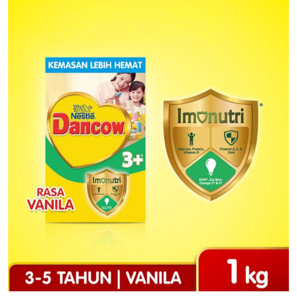 Susu Dancow 3+ untuk Anak 3-5 Tahun 1kg