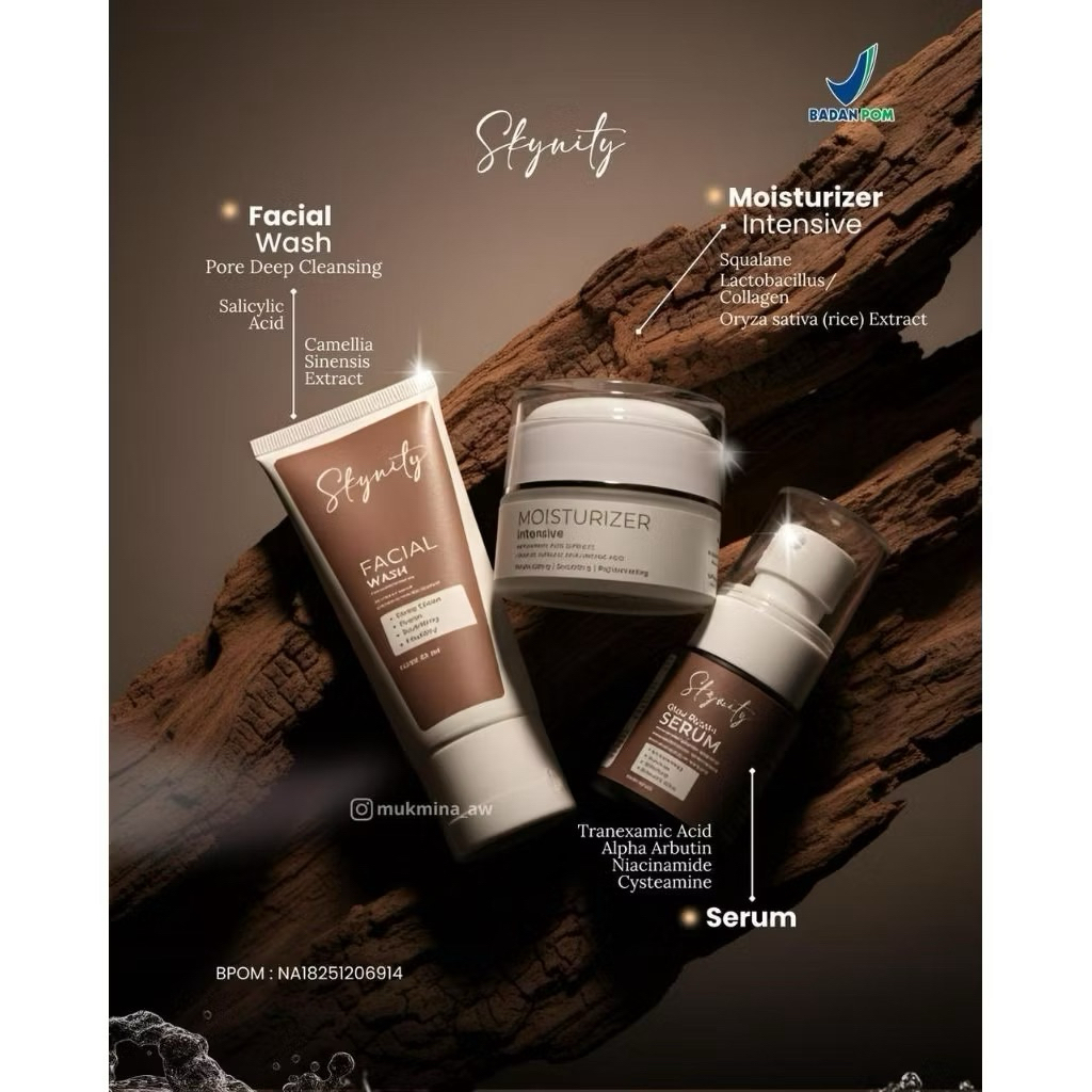 Skynity Back To Basic Skincare By Dina Humaira