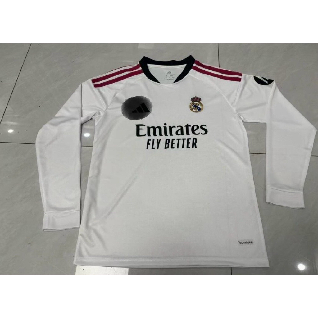 Jersey Kaos Baju Sepak Bola Real Madrid Madridista Home Away 3rd Third Longsleeve Long Sleeve LS Len