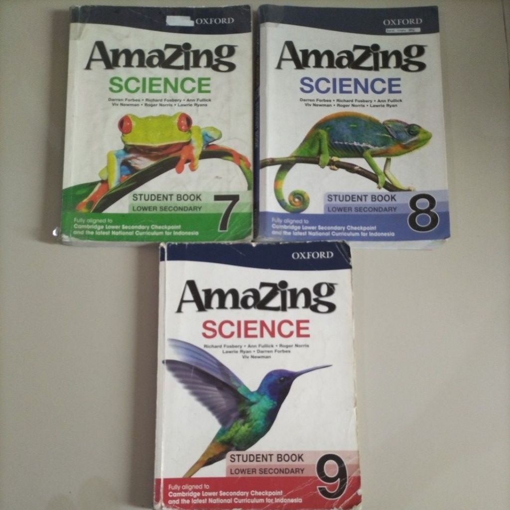 Amazing Science Buku Cetak IPA SMP MTs Student Book Grade 7 8 9 Oxford lower secondary