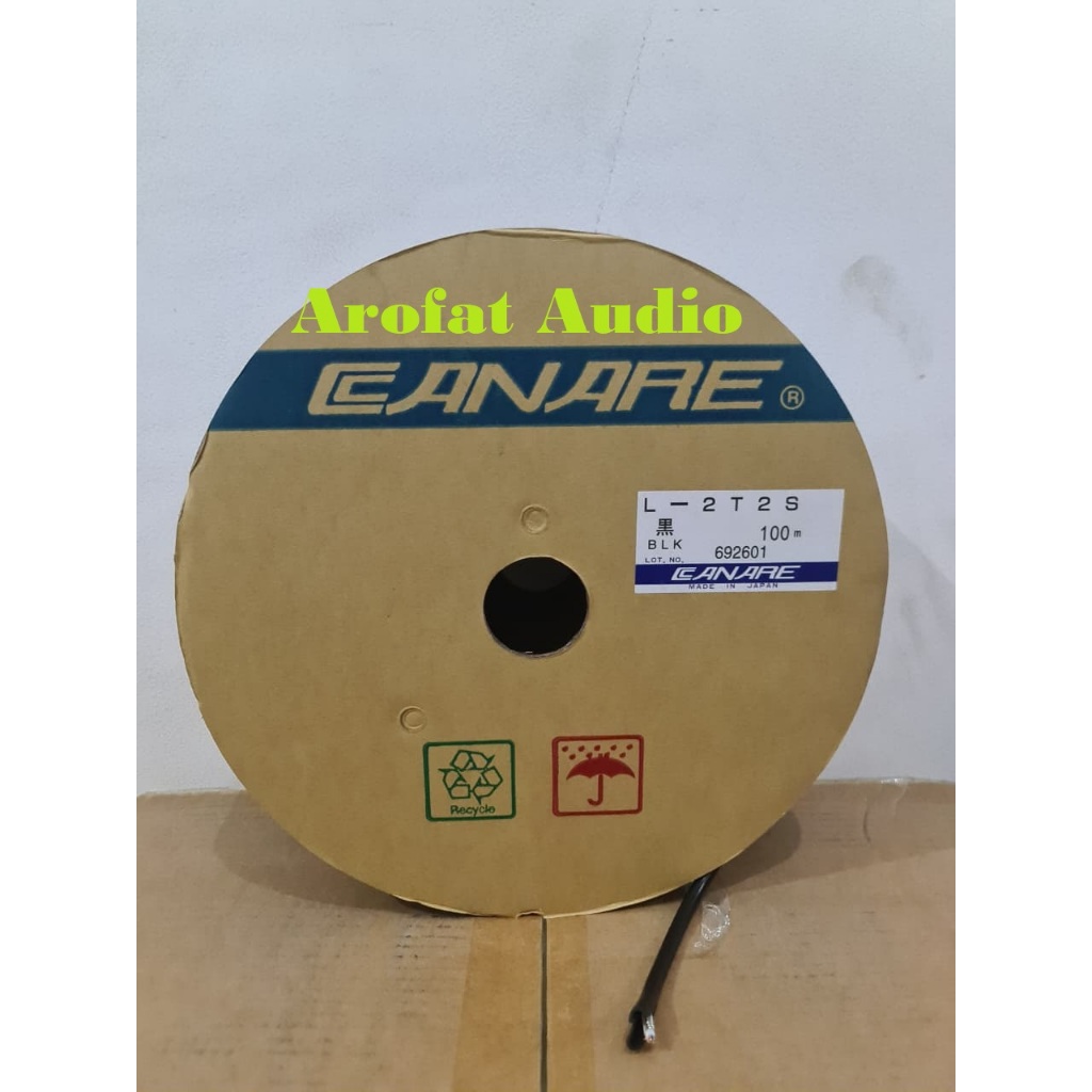 KABEL MIC CANARE L2T2S-112P KABEL STEREO CANARE L2T2S 1 ROLL 100 METER ( 1 Meter)