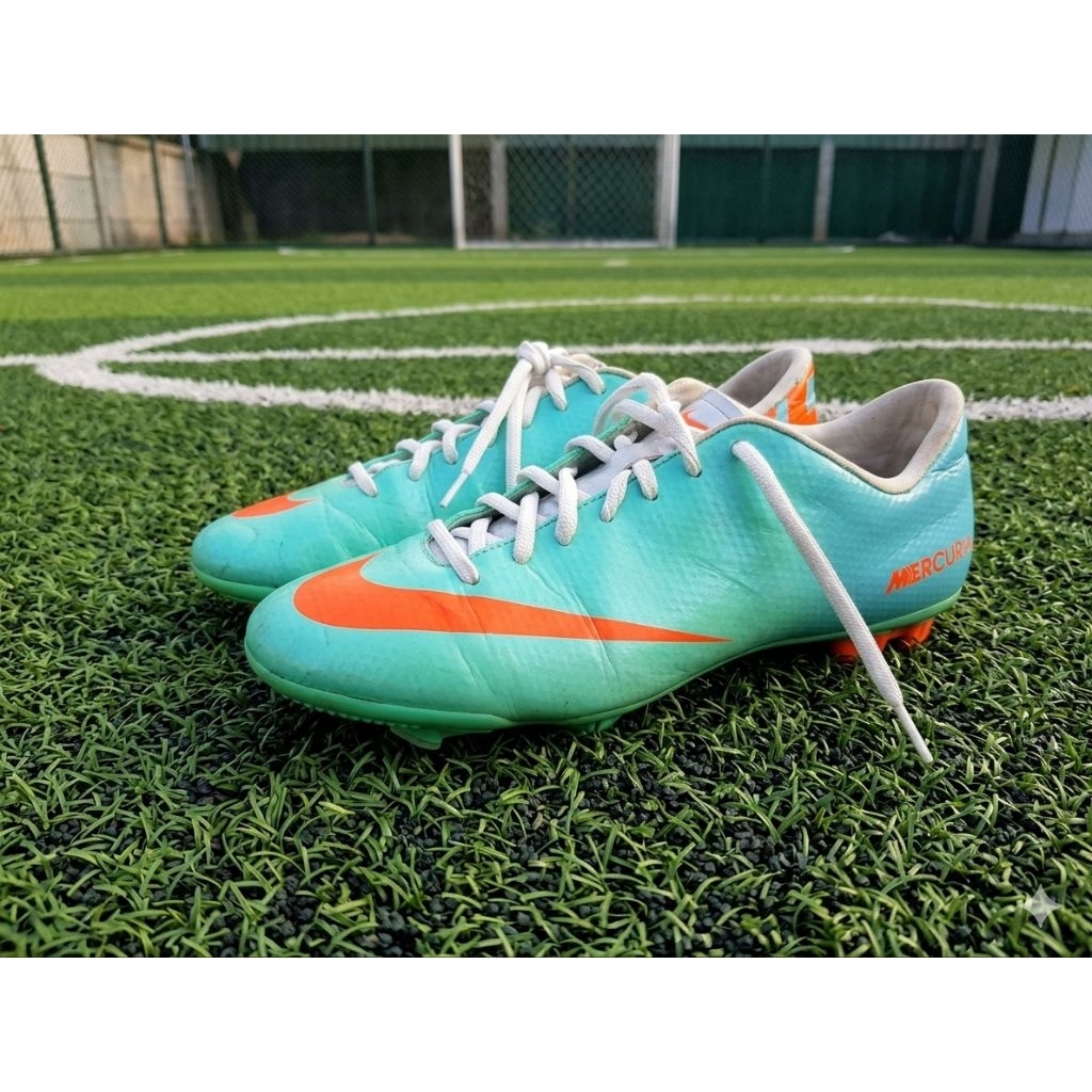 Sepatu Bola Second Minisoc Nike Mercurial Victory IV Turf Size 44.5 Insole 285 Second Ori