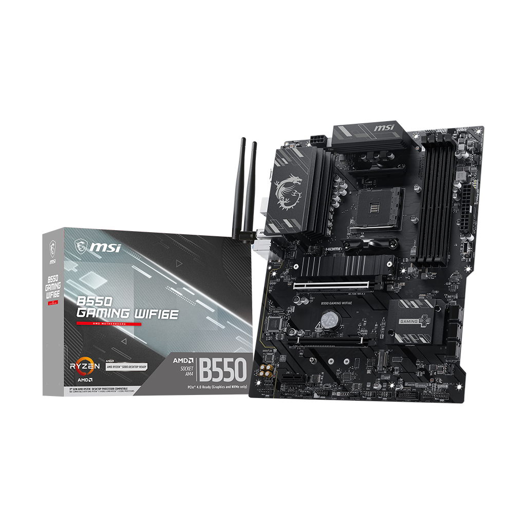 MSI B550 GAMING WIFI6E MOTHERBOARD
