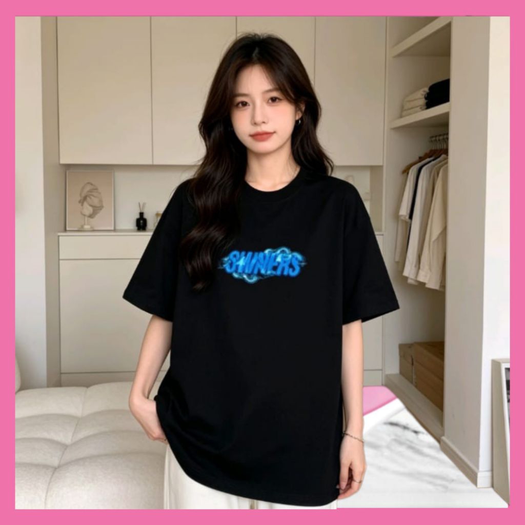 Kaos Owners Katara Tshirt Kaos Lengan Pendek Unisex T-shirt Black