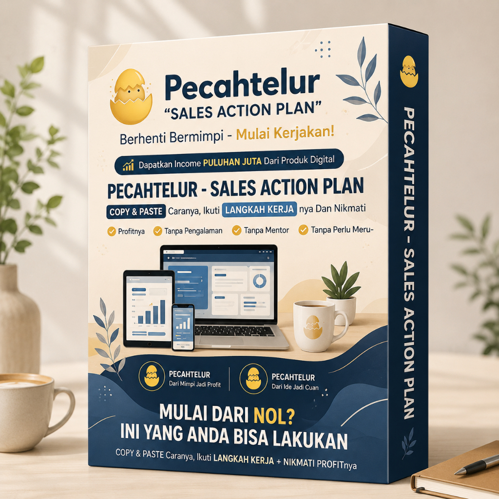Kelas Sales Action Plan Pecah Telur Modul Strategi Profit di Dunia Produk Digital - Materi Video