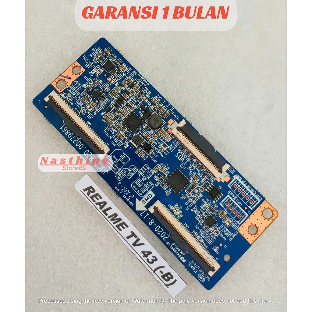 TV LED REALME - PCB TCON TV - PCB T CON TV. REALME. TV 43 (TYPE -B) SESUAIKAN DENGAN GAMBAR //{STOK 