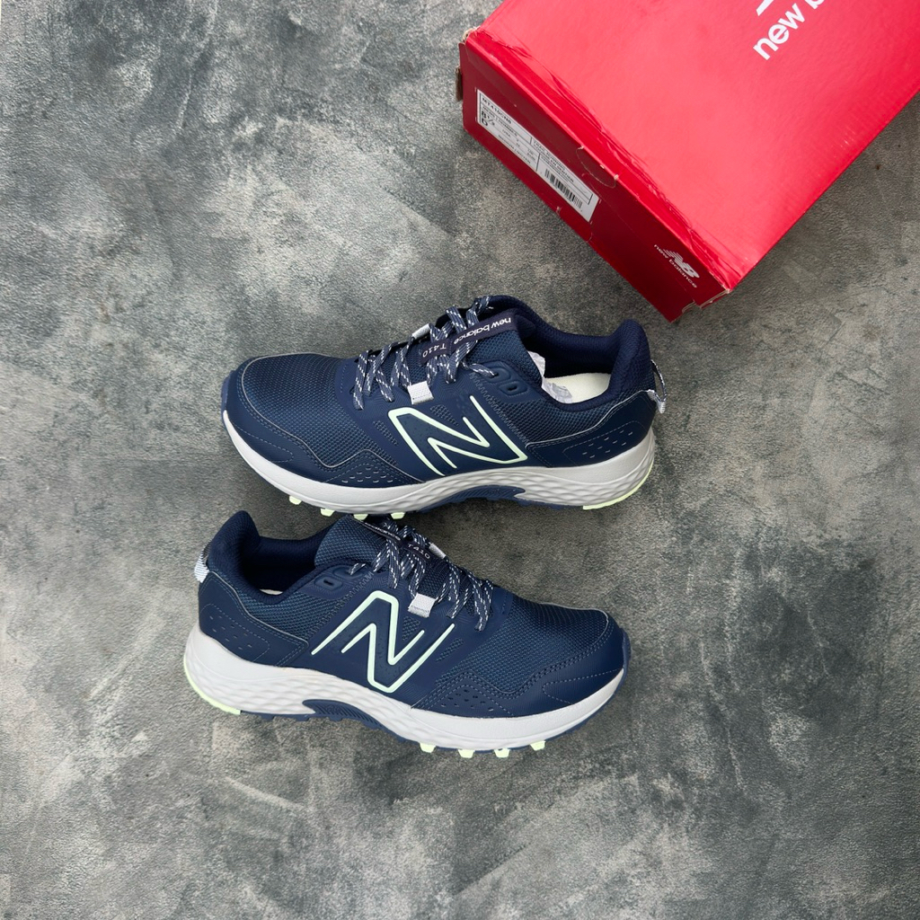 SEPATU RUNNING TRAIL 410 NAVY MT410CN8 - RESMI MAP