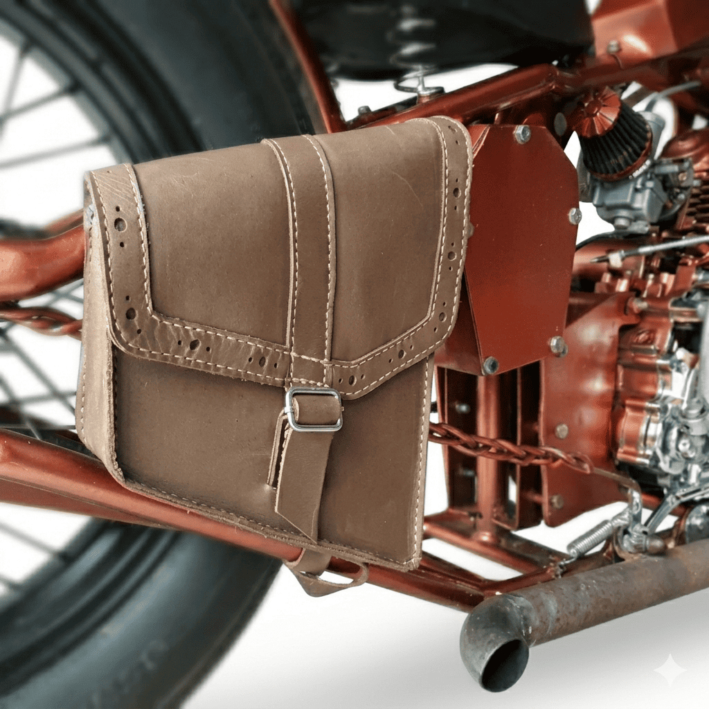 TBLZ – Chopper Bag Custom Kulit | Tas Motor Touring / Klasik | Aksesori Bikers Handmade