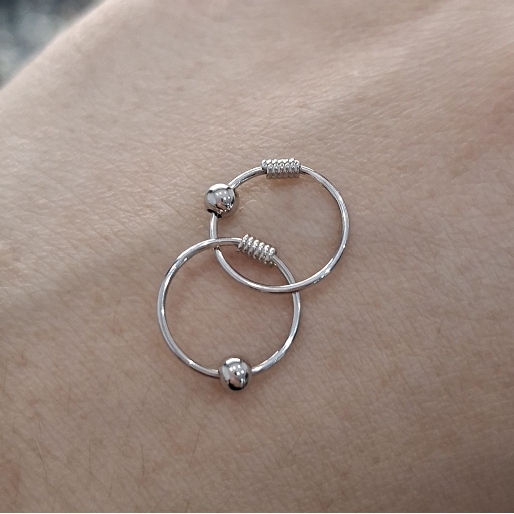 Anting Perak Asli Anting klip Anak