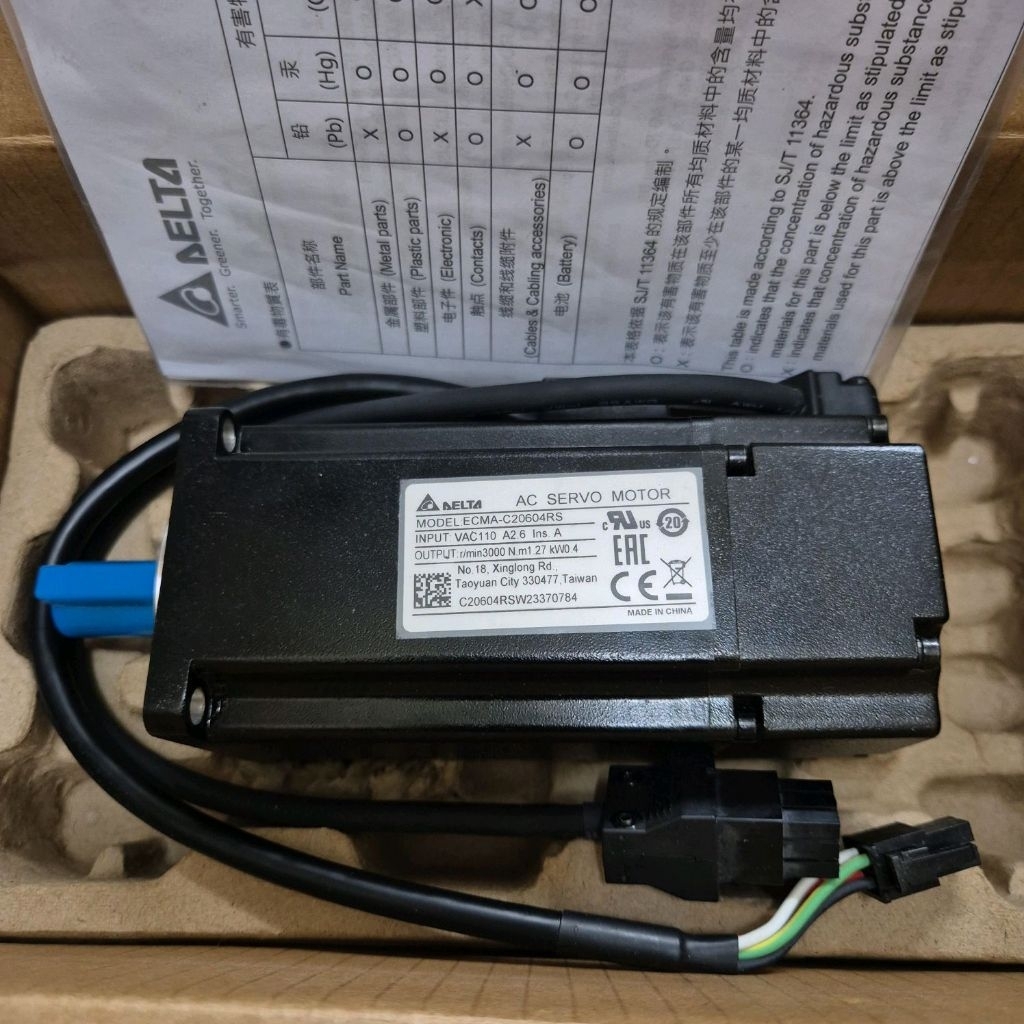 ac servo motor delta ECMA-C20604RS original
