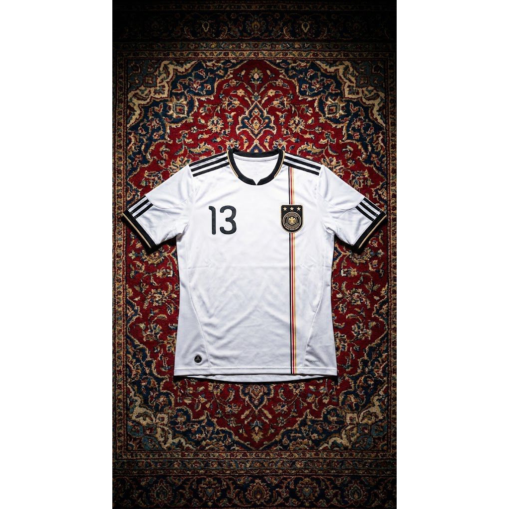 Jersey Retro Timnas Jerman Home Full Printing Dry fit S-4XL